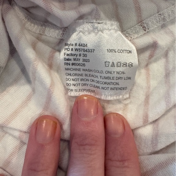 12M- Grand Canyon National Park Striped Baby Onesie - Orange Butterfly - Picture 3 of 6